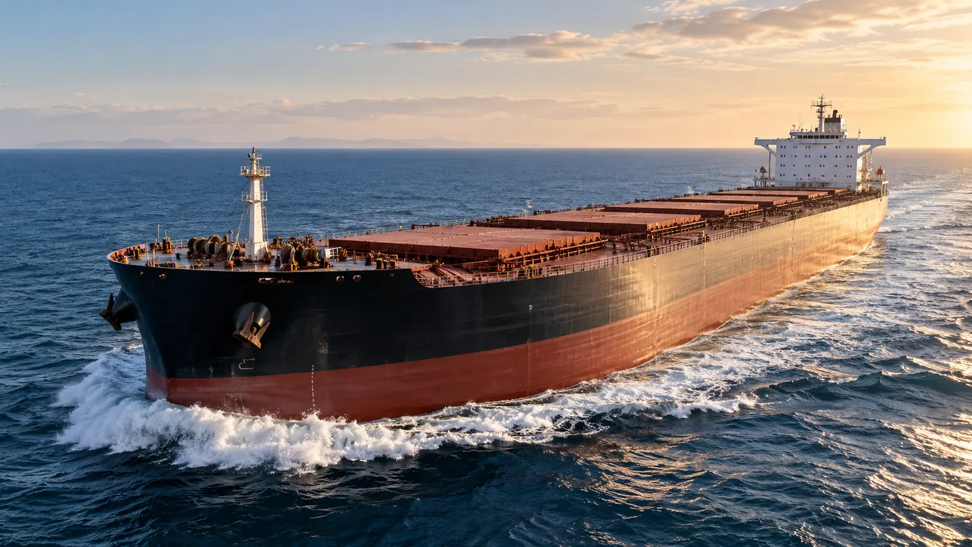 AI-generated maritime sector illustration; not a real job, vessel or employer